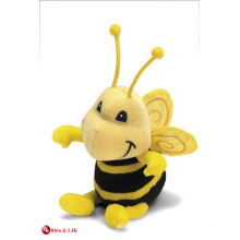 custom promotional lovely plush bee plush toys stuffed toys